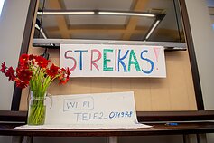 Streikuojantys mokytojai Streikuojantys mokytojai