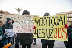 Mokytojų streikas