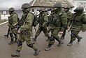 Russian forces in Crimea, 2014.
