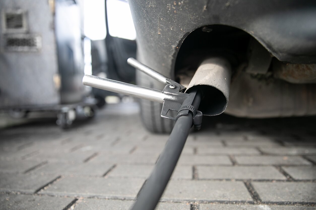 Automobilio taršos matavimas
