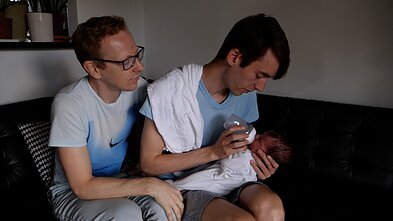 Matthias ir Janno su dukrele