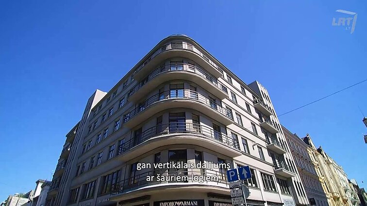 Architekto Eižens Laube projektuoti namai Rygoje