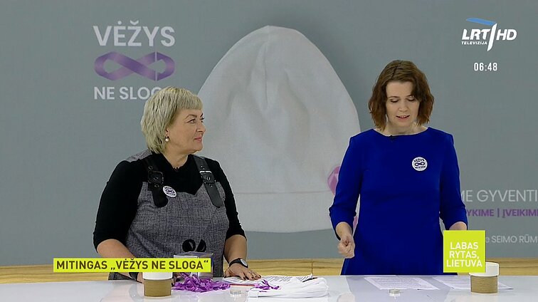 Mitingas „Vėžys ne sloga“: per 30 nepriklausomybės metų daugiau nei pusė milijono Lietuvos gyventojų sirgo ar serga vėžiu