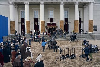 Serialo „Jekaterina Didžioji“ filmavimas Serialo „Jekaterina Didžioji“ filmavimas