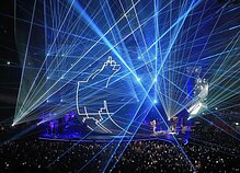 Eroso Ramazzotti šou akimirka Eroso Ramazzotti šou akimirka