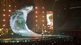 Eroso Ramazzotti šou akimirka Eroso Ramazzotti šou akimirka