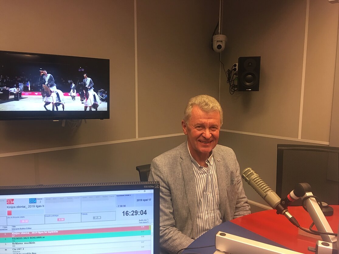 Jonės Kučinskaitės nuotr., Visagino technologijos ir verslo profesinio mokymo centro direktorius dr. Vytautas Petkūnas