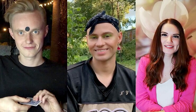 Lietuvos nerealieji. Kortų triukai, unikalus sceninis įvaizdis ir kalbėjimas atbulai