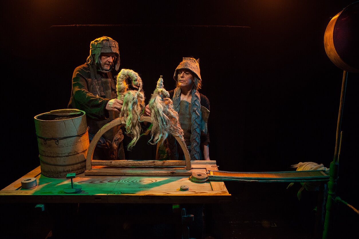 „Stalo teatro“ spektaklyje