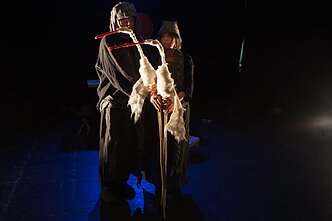 „Stalo teatro“ spektaklyje