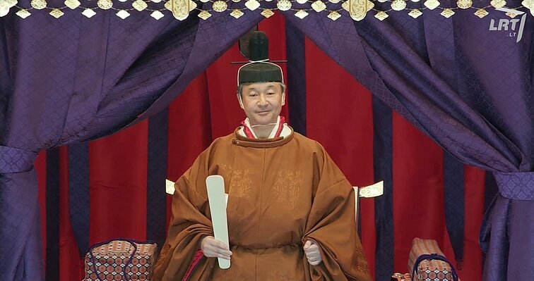 Japonijos imperatorius perėmė Chrizantemų sostą: iškilmingoje ceremonijoje dalyvavo ir Gitanas Nausėda