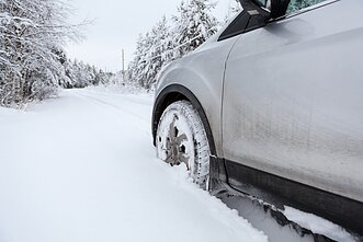 Važiavimas apsnigtu keliu Važiavimas apsnigtu keliu
