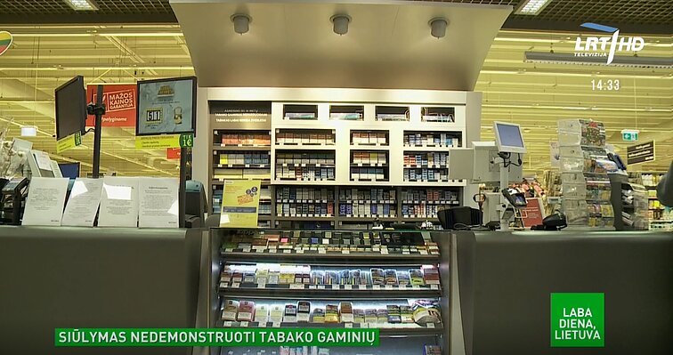 „Laba diena, Lietuva“. Tabako gaminiams – uždaros lentynos prekybos centruose, o dar geriau – specializuotos parduotuvės