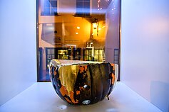 Moliūgai-šviestuvai Stiklo kvartale 