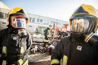 Fire in Alytus