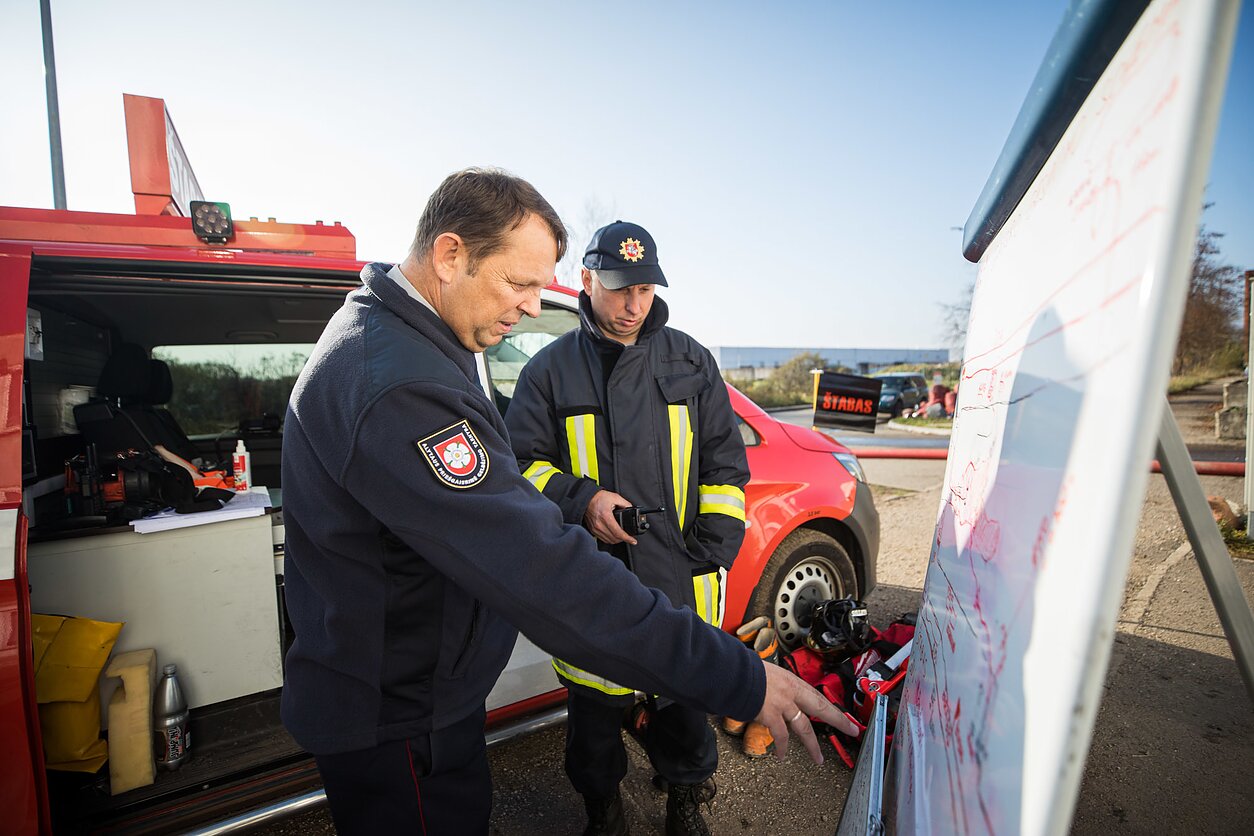 J. Stacevičiaus / LRT nuotr., Gaisras Alytuje
