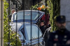 Ispanijoje perlaidoti diktatoriaus Francisco Franco palaikai