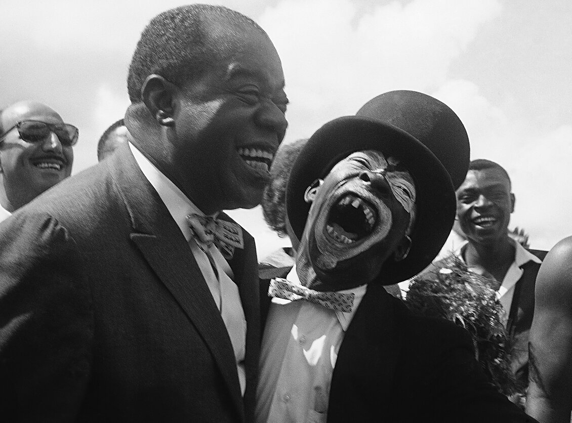 Louisas Armstrongas, džaivo šokėjas Ajaxas Bukana Ganoje 1960 metais