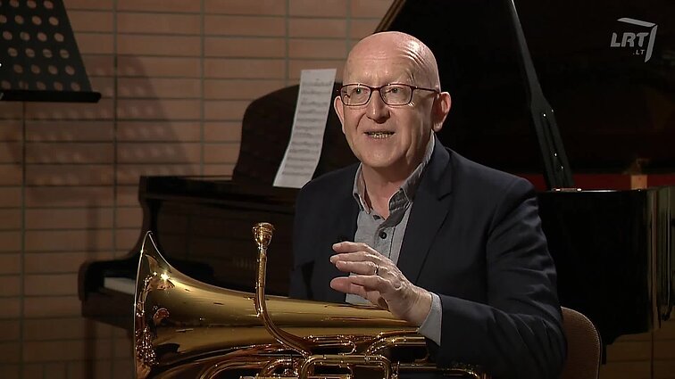 Skambantys pasauliai su Nomeda Kazlaus. Svečias – eufonijos virtuozas Steven Mead