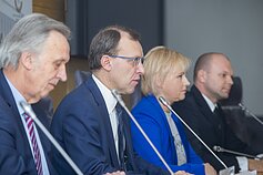 Povilas Gylys, Naglis Puteikis, Rūta Janutienė, Kristupas Krivickas