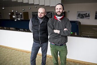 Leonas Blėdis ir Andrius Jevsejevas 