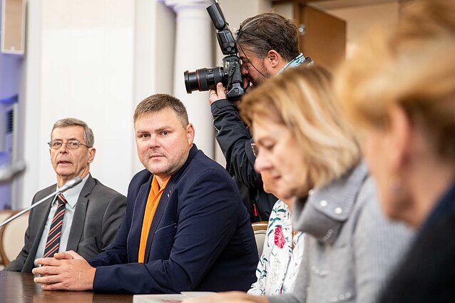 Algirdo Monkevičiaus susitikimas su švietimo bendruomenės atstovais Algirdo Monkevičiaus susitikimas su švietimo bendruomenės atstovais