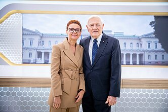 Valdas Adamkus ir Nemira Pumprickaitė