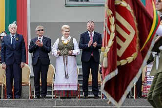 Gitanas Nausėda ir Valdas Adamkus