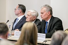 Gitanas Nausėda ir Valdas Adamkus