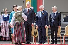 Gitanas Nausėda ir Valdas Adamkus