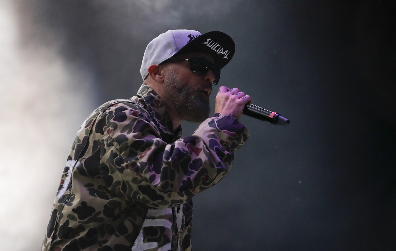 „Limp Bizkit“ vokalistas Fredas Durstas „Limp Bizkit“ vokalistas Fredas Durstas