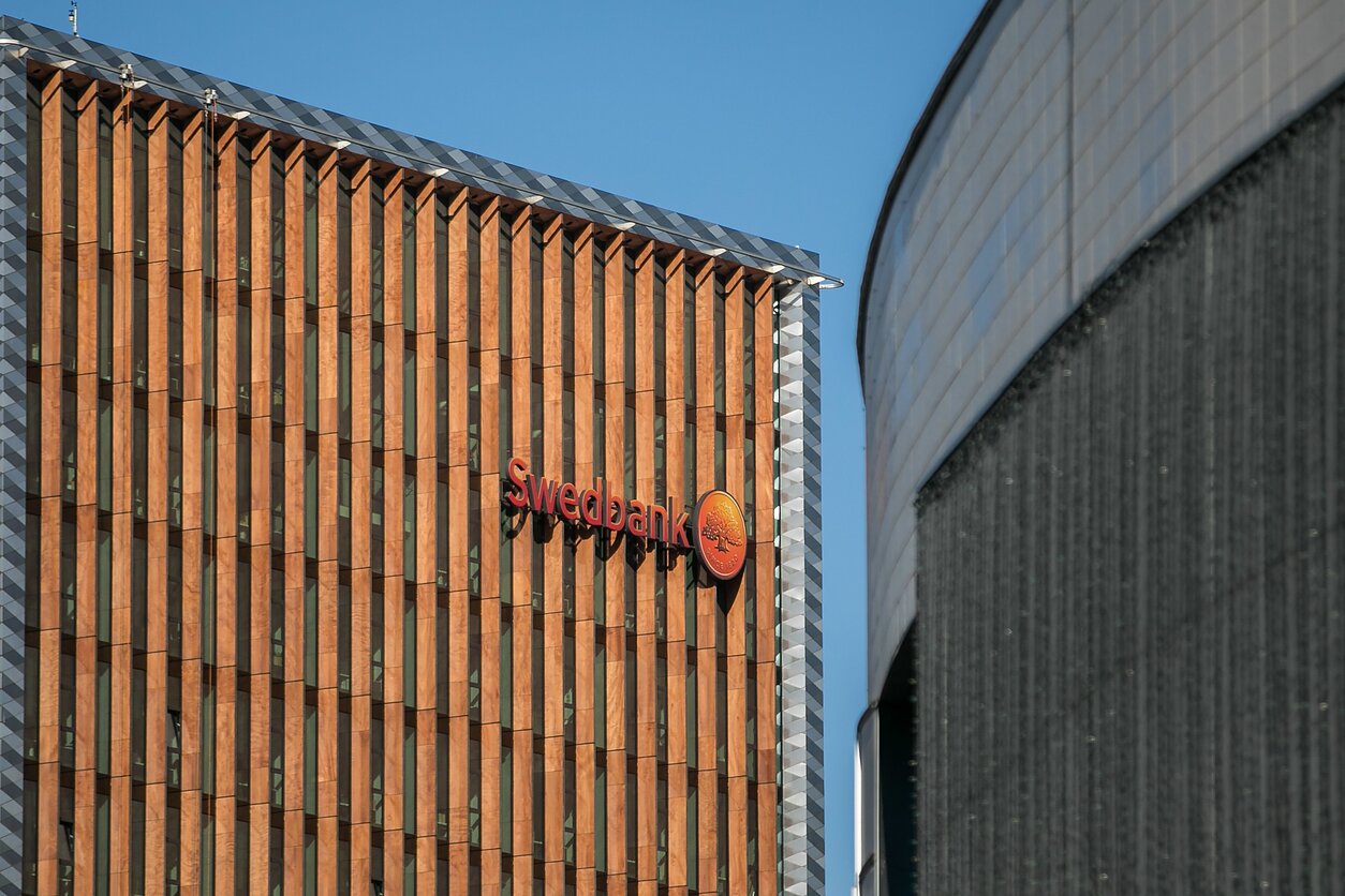 Swedbank is one of the biggest bank in Lithuania Swedbank is one of the biggest bank in Lithuania