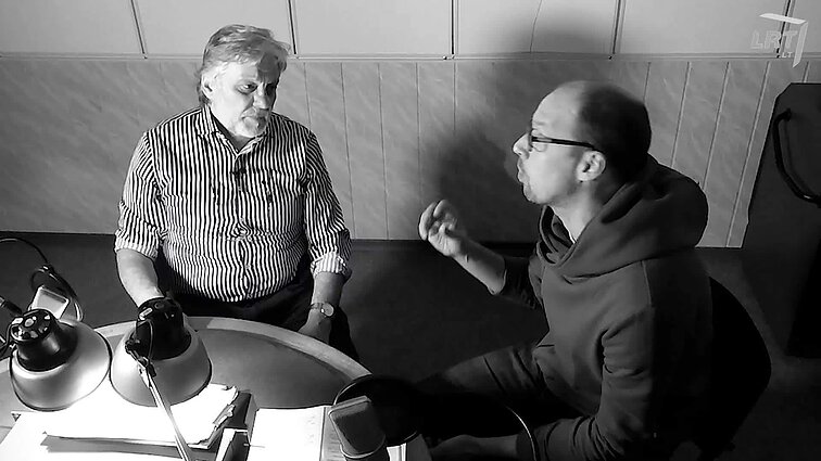 Anapus pulto. Vytautas Rumšas: kartais Granauską be ašarų sunku ir skaityti