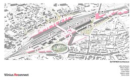 Numatomas Vilniaus stoties planas po pokyčių Numatomas Vilniaus stoties planas po pokyčių