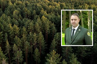 Naujasis miškų urėdijos vadovas Valdas Kaubrė Naujasis miškų urėdijos vadovas Valdas Kaubrė