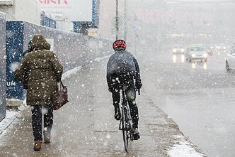 Snow in December may become increasingly rare