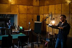 Rimanto Kmitos romano „Pietinia kronikas“ radiofonizacija