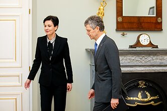 Susitiko Gitanas Nausėda ir Darius Jauniškis Susitiko Gitanas Nausėda ir Darius Jauniškis