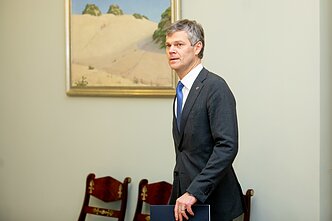 Susitiko Gitanas Nausėda ir Darius Jauniškis Susitiko Gitanas Nausėda ir Darius Jauniškis