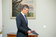 Susitiko Gitanas Nausėda ir Darius Jauniškis Susitiko Gitanas Nausėda ir Darius Jauniškis