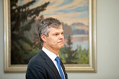 Susitiko Gitanas Nausėda ir Darius Jauniškis Susitiko Gitanas Nausėda ir Darius Jauniškis