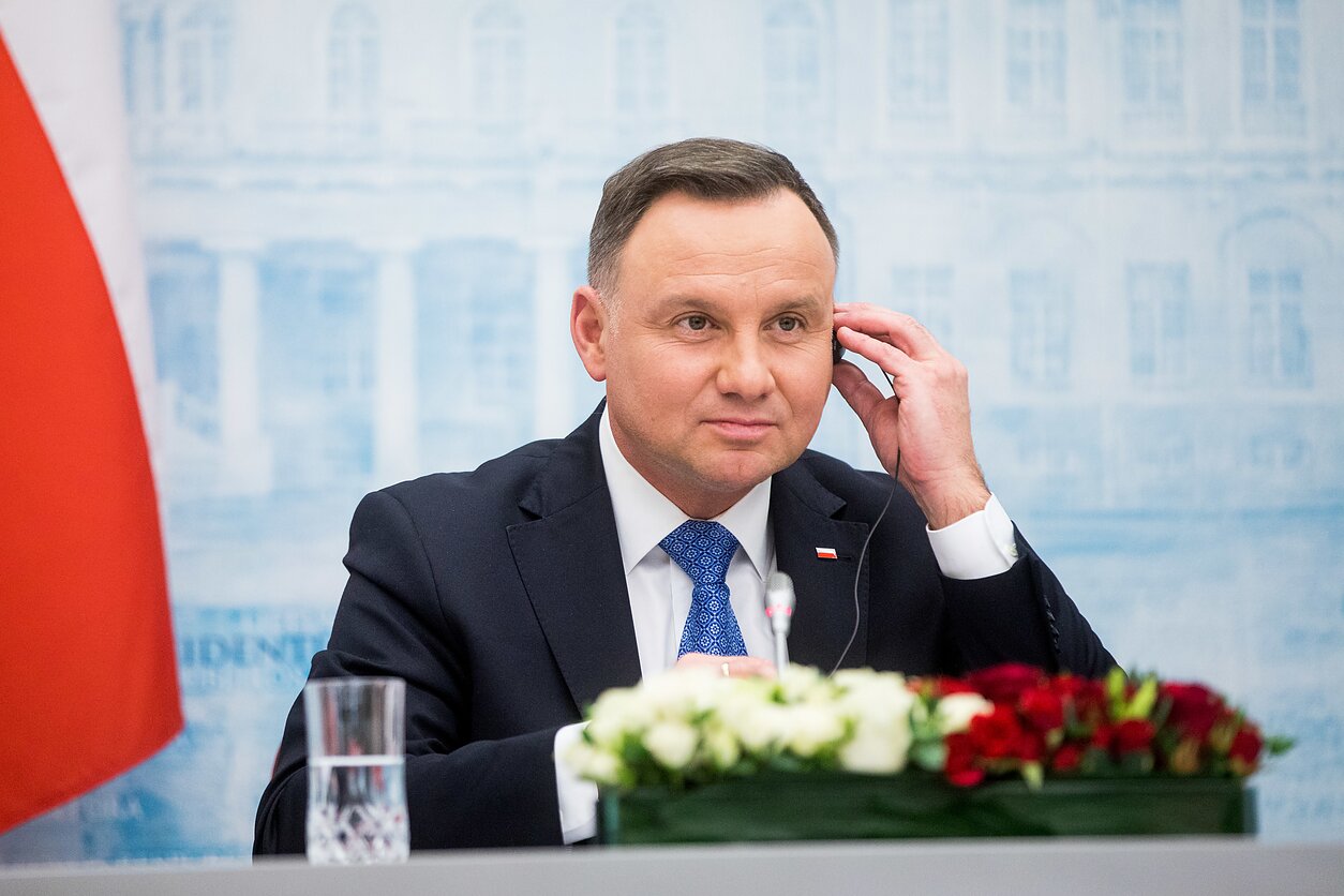 Susitinka Lietuvos prezidentas Gitanas Nausėda ir Lenkijos prezidentas Andrzejus Duda Susitinka Lietuvos prezidentas Gitanas Nausėda ir Lenkijos prezidentas Andrzejus Duda