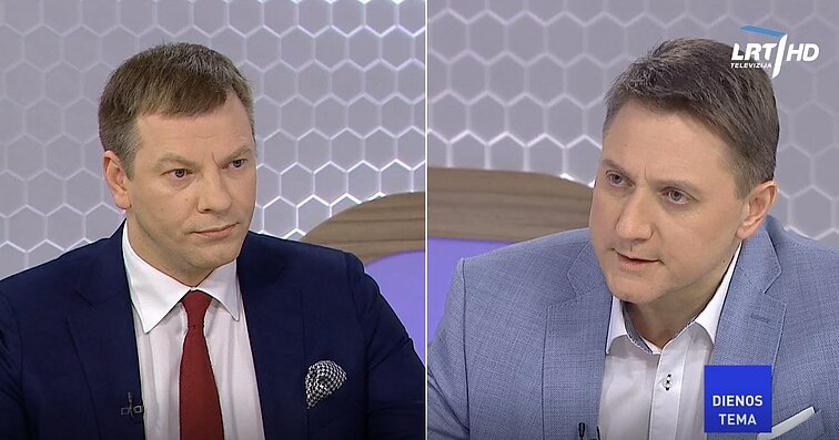 Dienos tema. Šapoka apie pasiruošimą ekonomikos lėtėjimui: Lietuva pirmą kartą per atkūrimo istoriją neprisidarė bėdos