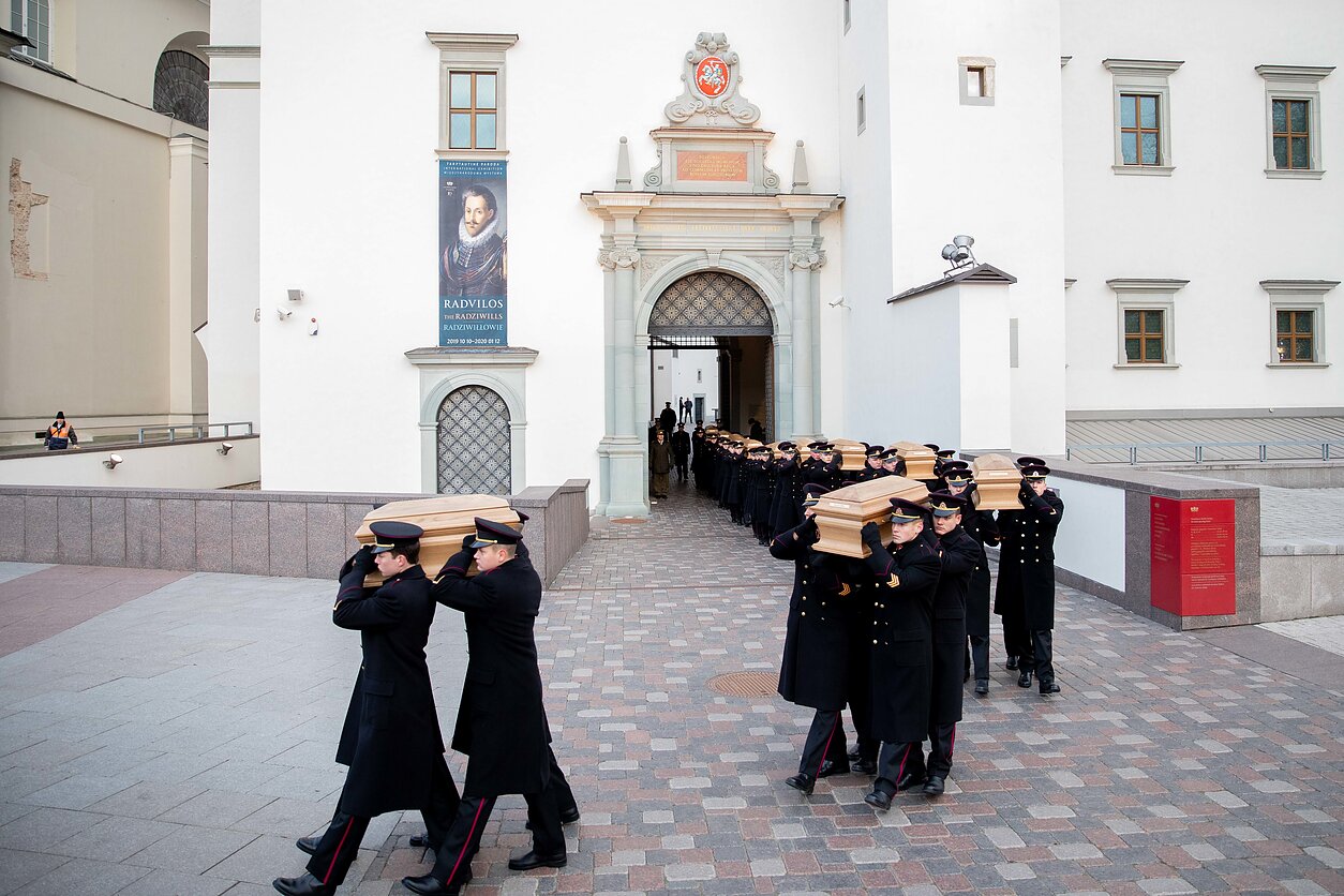State funeral procession for the 1863 January Uprising commanders