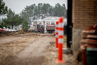 The villa owned by Andrius Kantauskas in the village of Markininkai The villa owned by Andrius Kantauskas in the village of Markininkai
