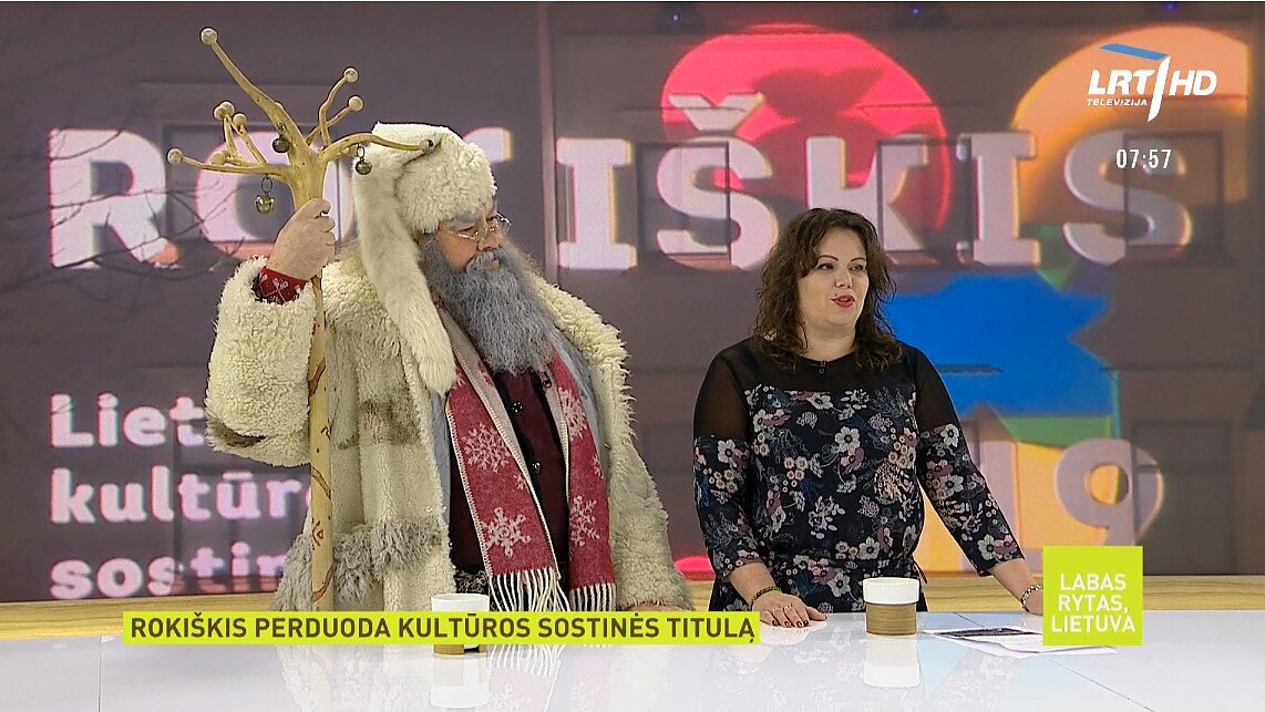 Labas rytas, Lietuva II d. Rokiškis perduoda kultūros sostinės titulą ...
