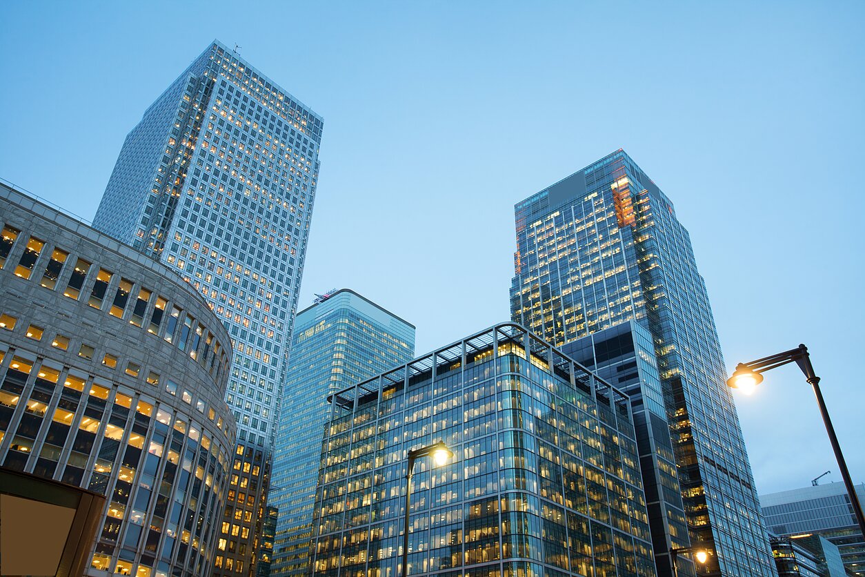 Canary Wharf in London