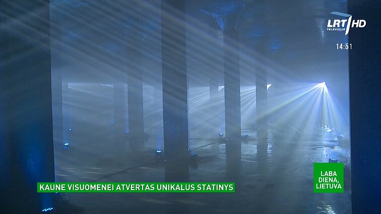 Laba diena, Lietuva. Kaune visuomenei atvertas unikalus statinys – vandens rezervuaras, į kurį netilpo visi norintys