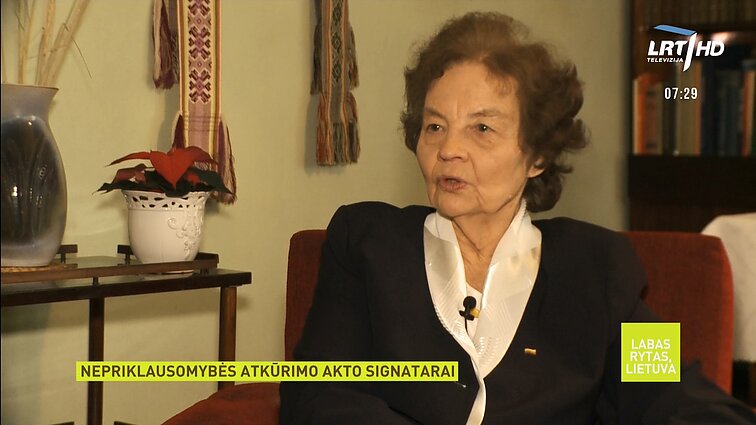 Signatarė Miglutė Gerdaitytė: valstybė istoriją parašo ne per dvejus ar trejus metus