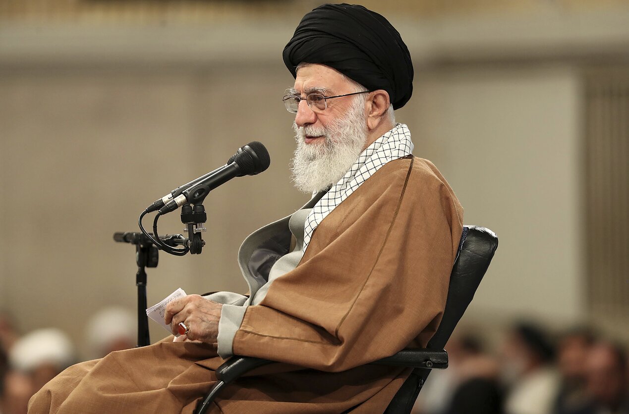 Irano aukščiausiasis lyderis ajatola Khamenei